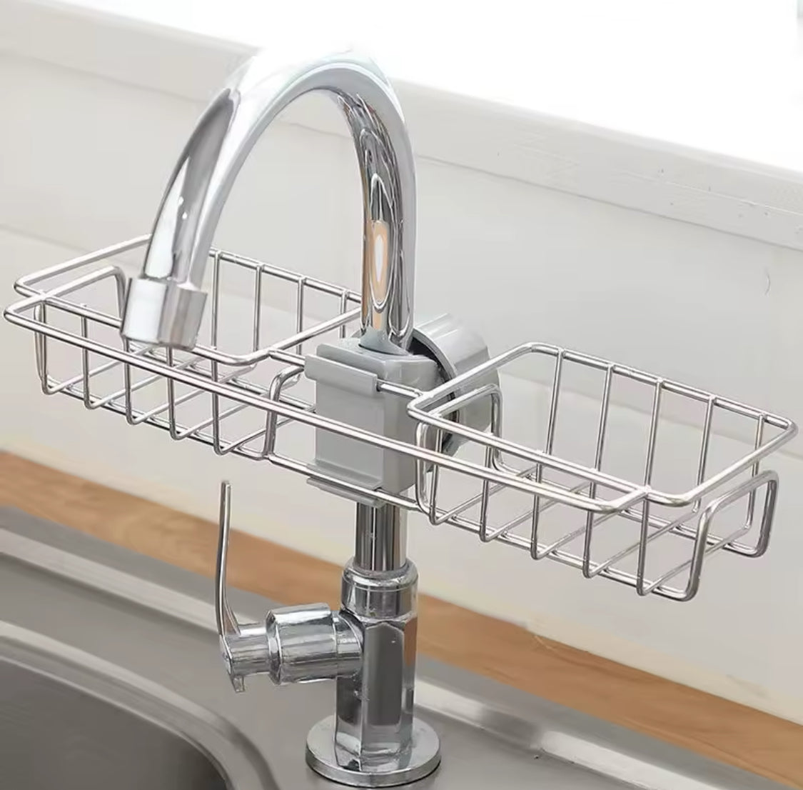 Stainless Steel Soap Storage Shelf, Sponge Storage Holder, Soap Draining Shelf Organizer Stainless Steel Soap Storage Shelf, Sponge Storage Holder, Soap Draining Shelf Organizer